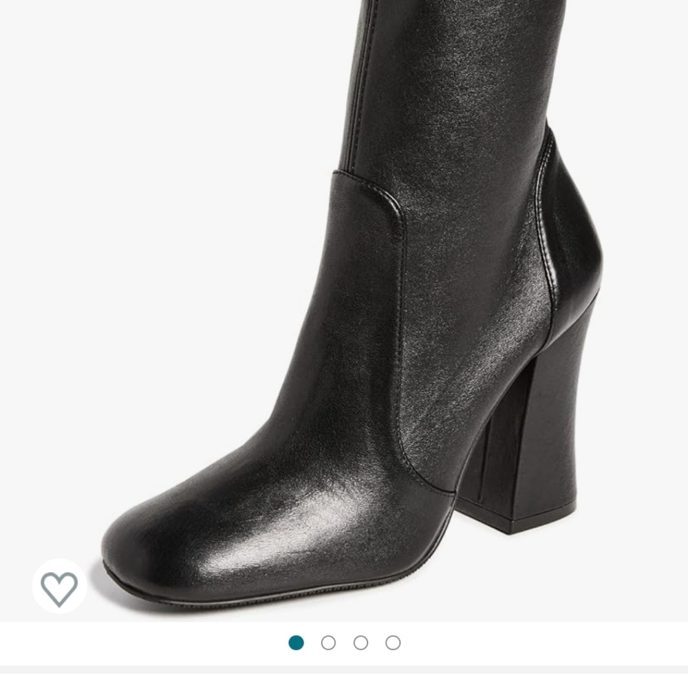 BNWT Stuart Weitzman Curveblock 100 boots 6.5
